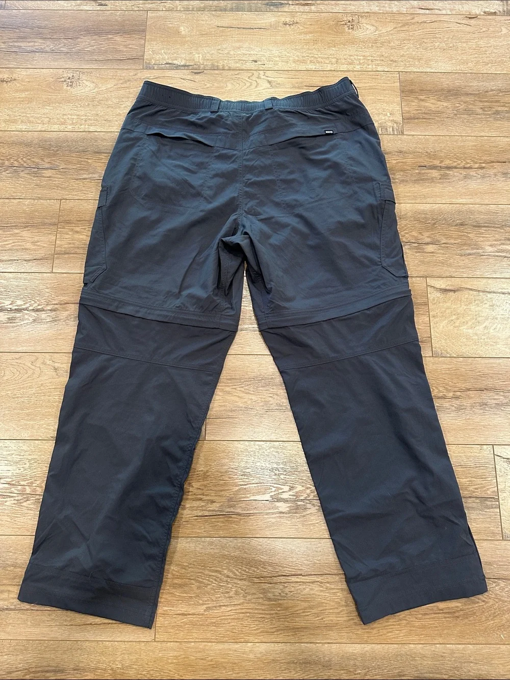REI Men's Dark Grey Convertible Cargo Pants